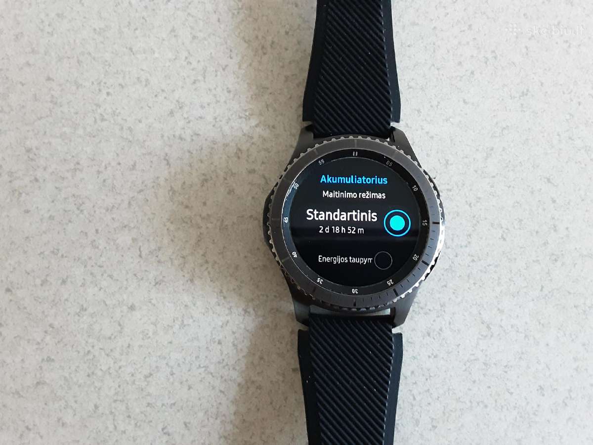 Samsung Geart S3 Frontier - nuotraukos Nr. 6