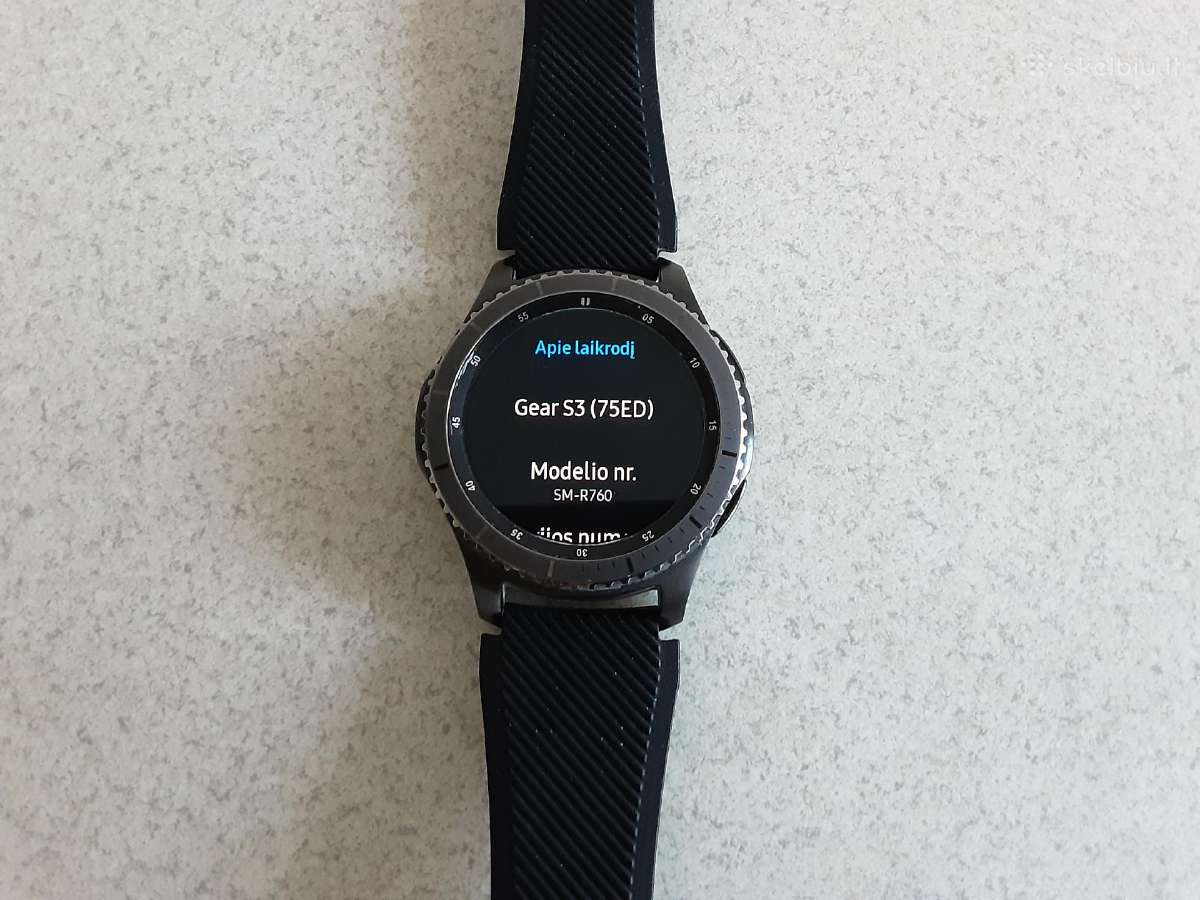 Samsung Geart S3 Frontier - nuotraukos Nr. 7
