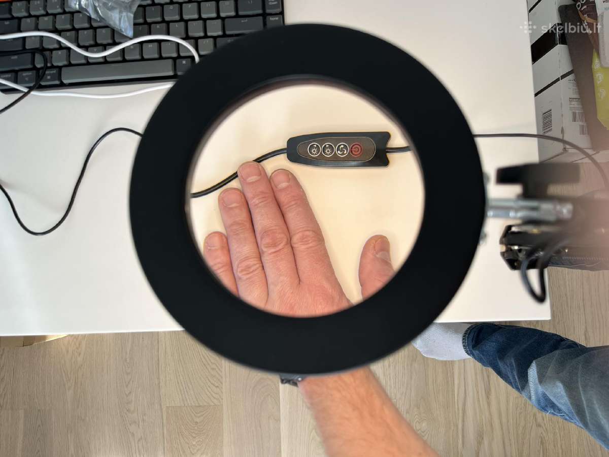 LED lempa su didinamuoju stiklu. - nuotraukos Nr. 2