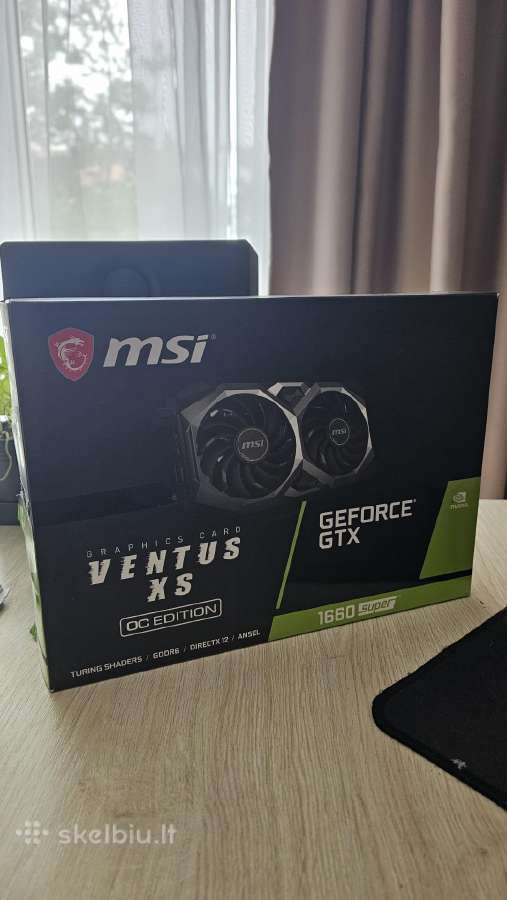 Msi Geforce Gtx 1660 Super Ventus XS Oc 6gb Gddr6 - nuotraukos Nr. 3