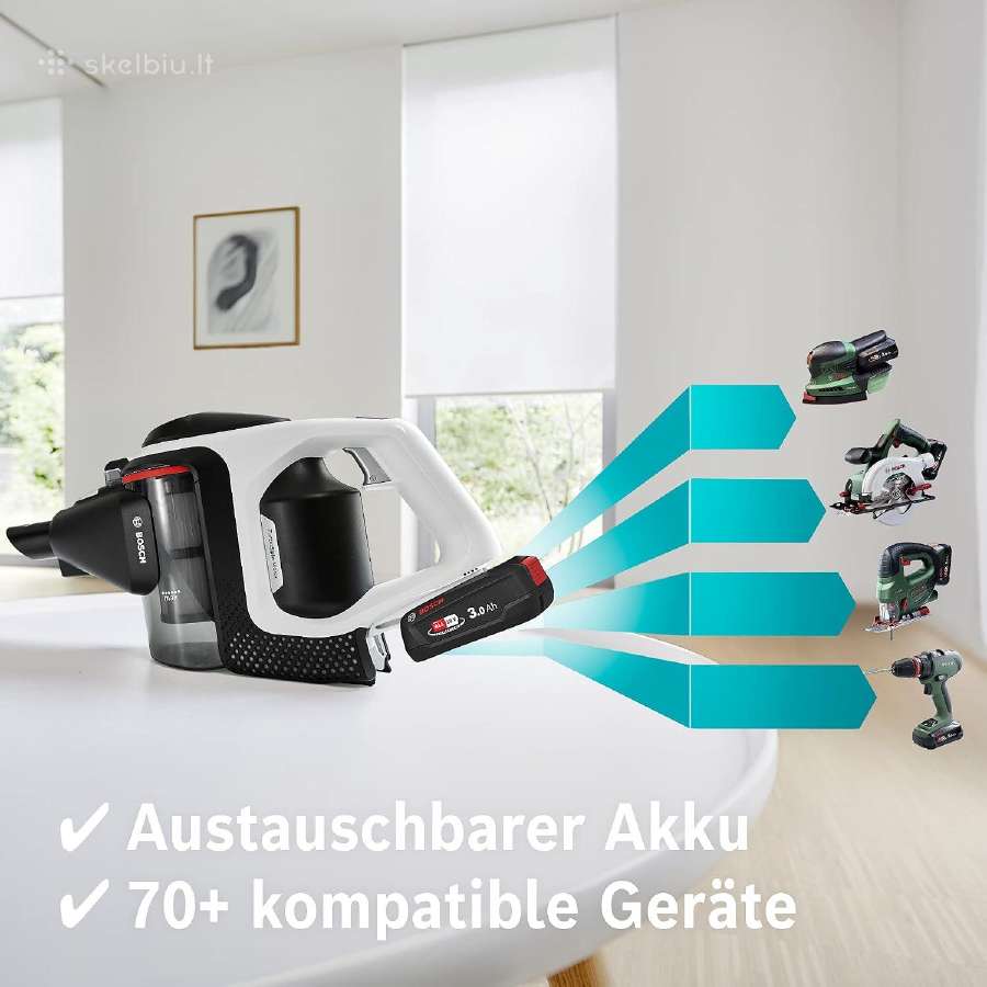 Bosch Unlimited Gen2 Series 8 siurblys šluota - nuotraukos Nr. 3