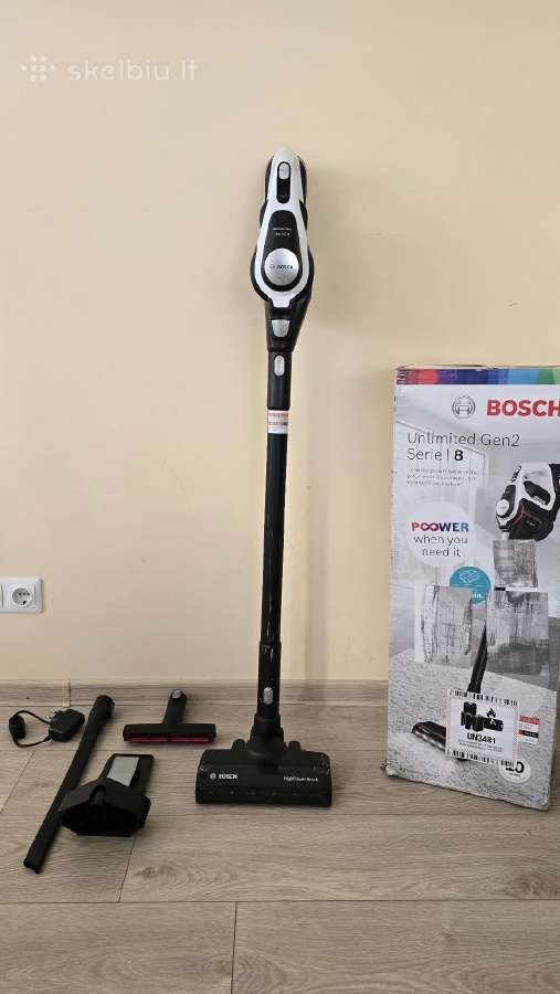 Bosch Unlimited Gen2 Series 8 siurblys šluota - nuotraukos Nr. 6