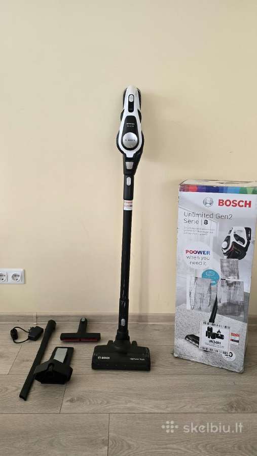 Bosch Unlimited Gen2 Series 8 siurblys šluota - nuotraukos Nr. 11