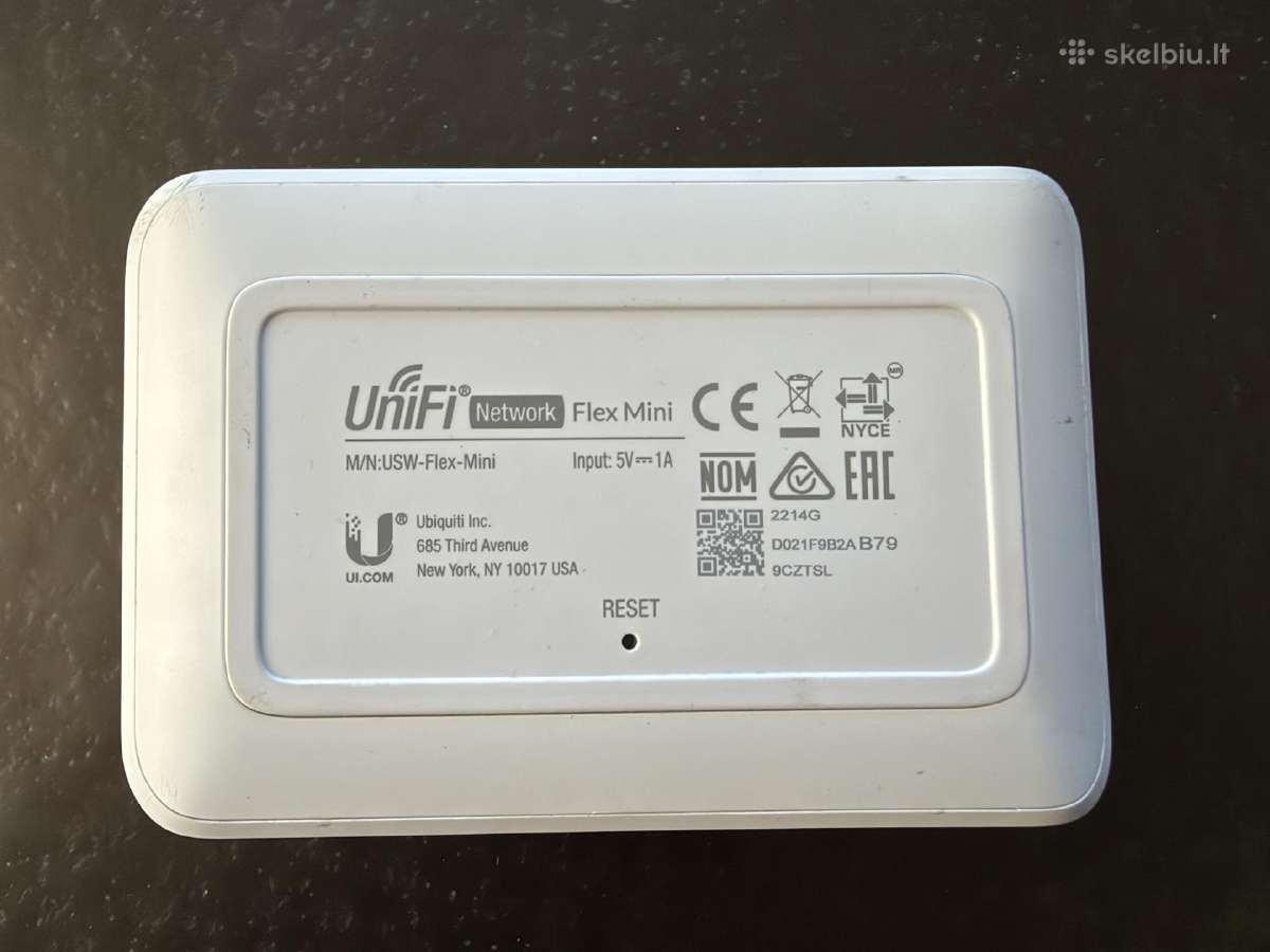 Ubiquiti Unifi Switch Flex Mini (usw-flex-mini) - nuotraukos Nr. 2