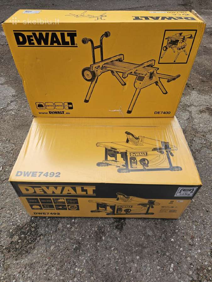 Dewalt Dws780xps ir Dwe7492 - nuotraukos Nr. 6