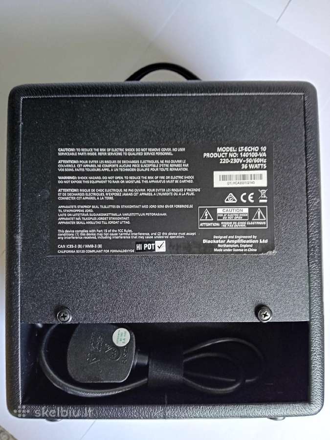 Blackstar LT-ECHO 10, gitaros stiprintuvas 10w - nuotraukos Nr. 4