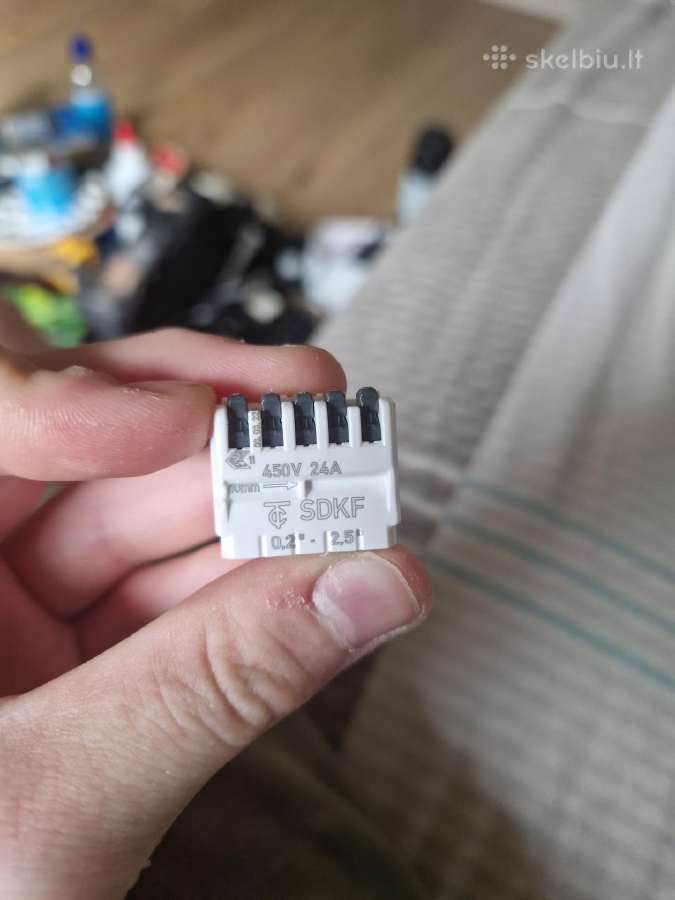 Wago 221 ir Sdkf elektros jungtys (561 vnt. - nuotraukos Nr. 2