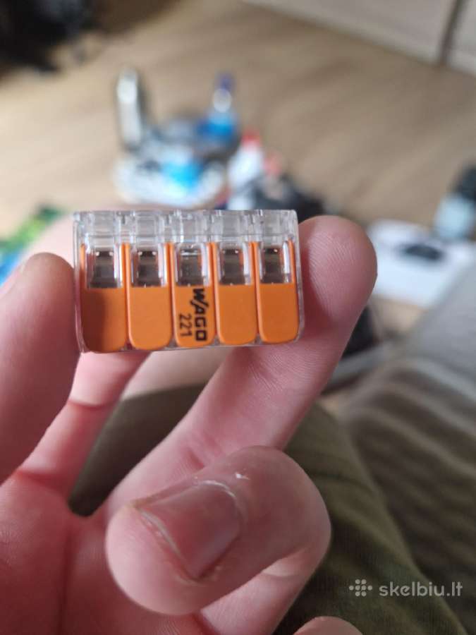 Wago 221 ir Sdkf elektros jungtys (561 vnt. - nuotraukos Nr. 4