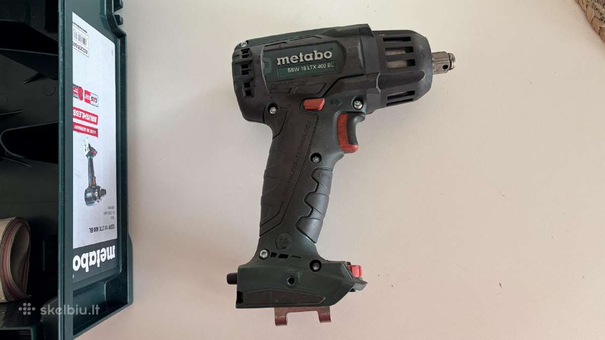 Veržliasukis Metabo Ssw 18 Ltx 400 Bl (400nm) - nuotraukos Nr. 2
