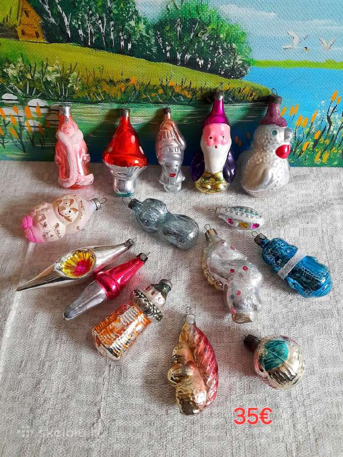 Eglutės žaisliukai 30vnt. - nuotraukos Nr. 2