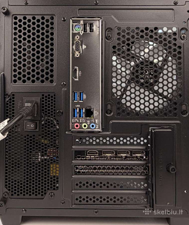 Rtx 3060ti 8gb, Ryzen 5, 16gb RAM Garantija, Sf - nuotraukos Nr. 3