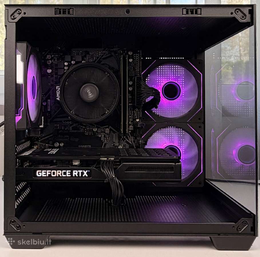Rtx 3060ti 8gb, Ryzen 5, 16gb RAM Garantija, Sf - nuotraukos Nr. 2