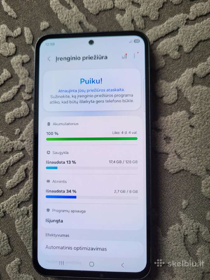 Samsung A54 5G - nuotraukos Nr. 4