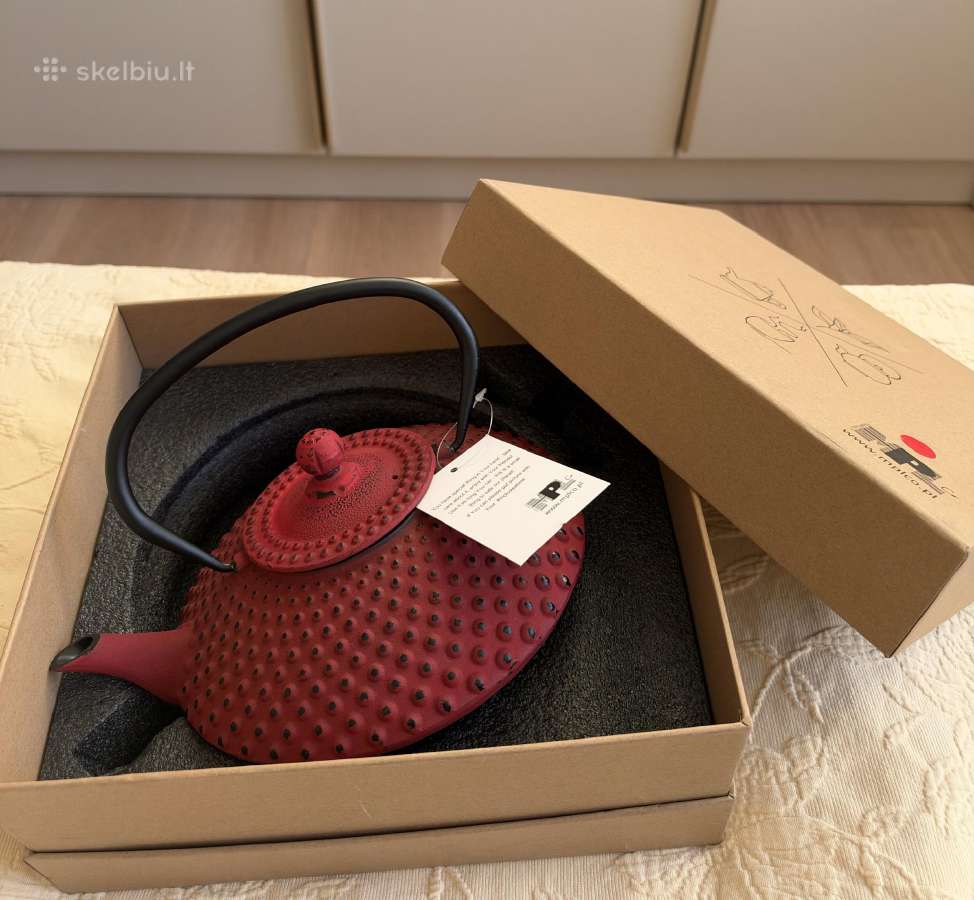 Japoniško stiliaus ketaus arbatinukas, 1,25 l - nuotraukos Nr. 2