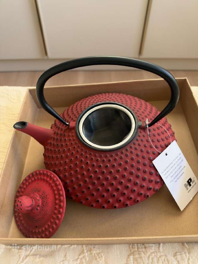 Japoniško stiliaus ketaus arbatinukas, 1,25 l - nuotraukos Nr. 6