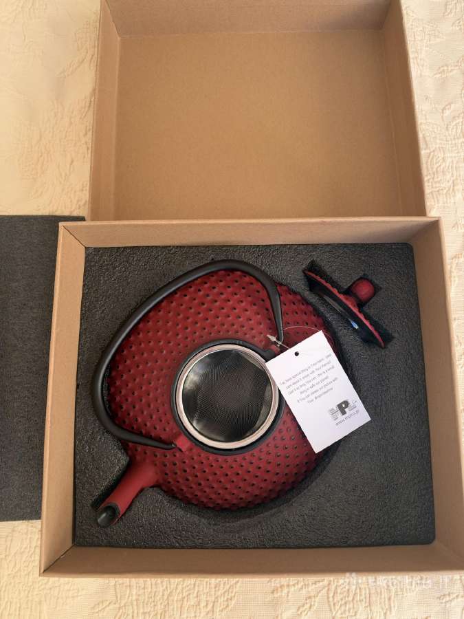 Japoniško stiliaus ketaus arbatinukas, 1,25 l - nuotraukos Nr. 4