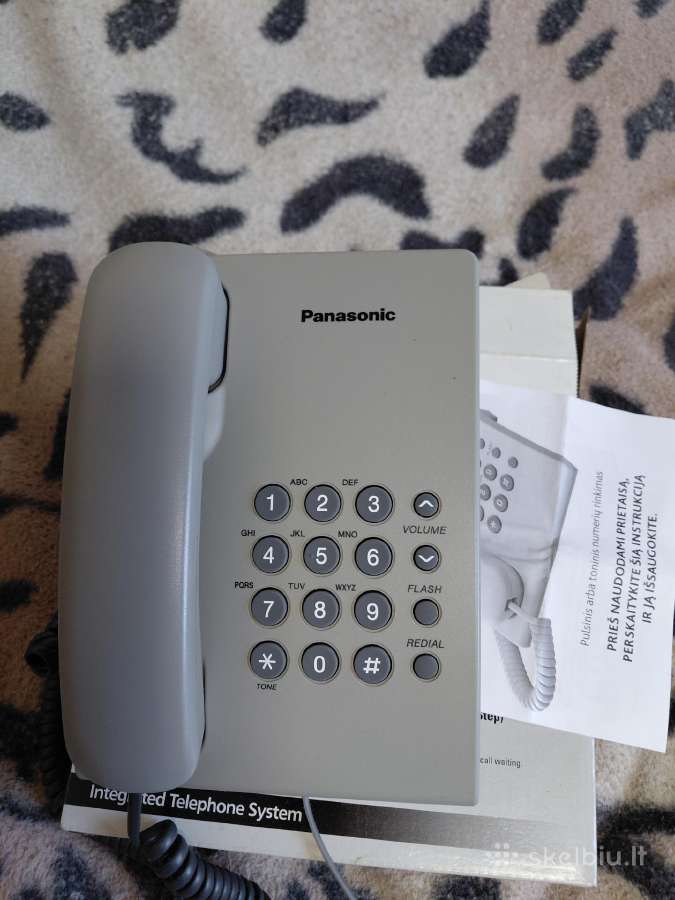 Naujas laidinis telefonas - nuotraukos Nr. 2