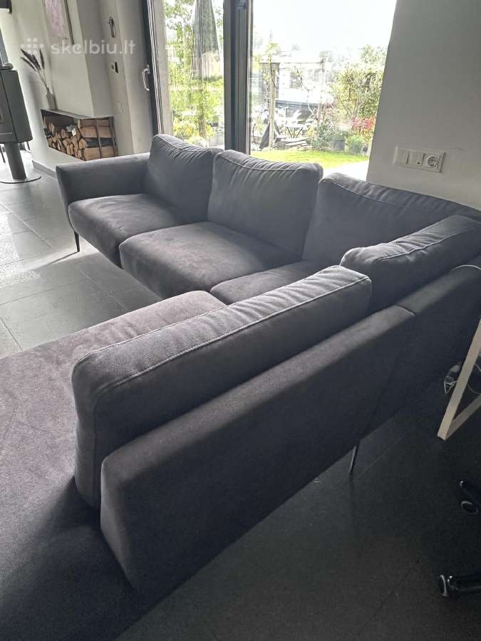 Kampinė sofa, mažai naudota - nuotraukos Nr. 8