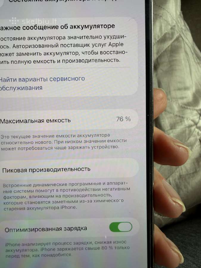 iPhone 13 pro max 128 GB - nuotraukos Nr. 4