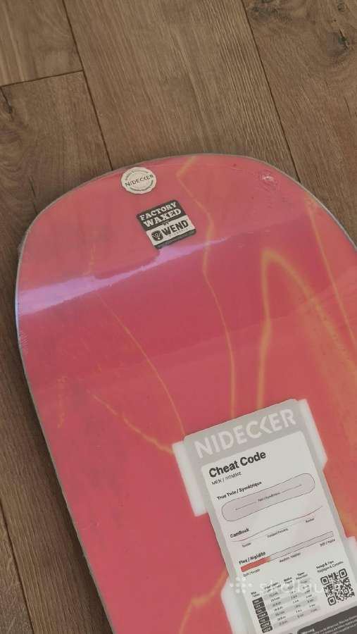 Nidecker Cheat Code 153cm snienglentė - nuotraukos Nr. 5