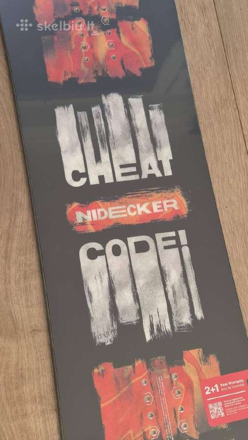 Nidecker Cheat Code 153cm snienglentė - nuotraukos Nr. 3