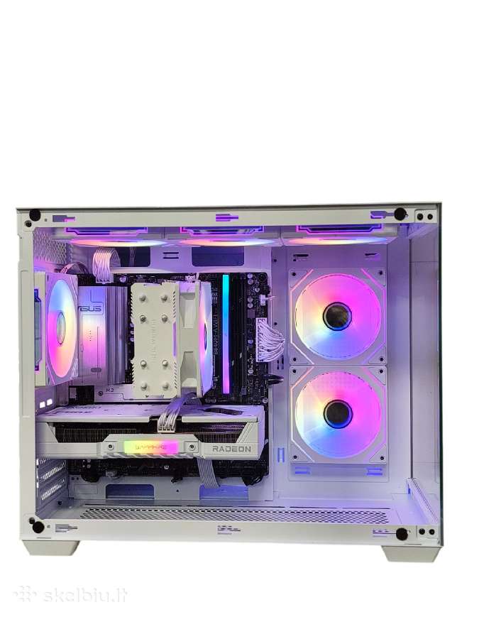 Rx 9060xt 16gb Ryzen 5 7600x B850, 750w Gold Wi-fi - nuotraukos Nr. 3