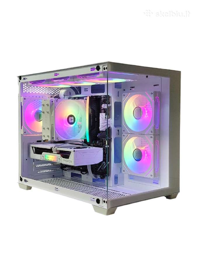 Rx 9060xt 16gb Ryzen 5 7600x B850, 750w Gold Wi-fi - nuotraukos Nr. 2