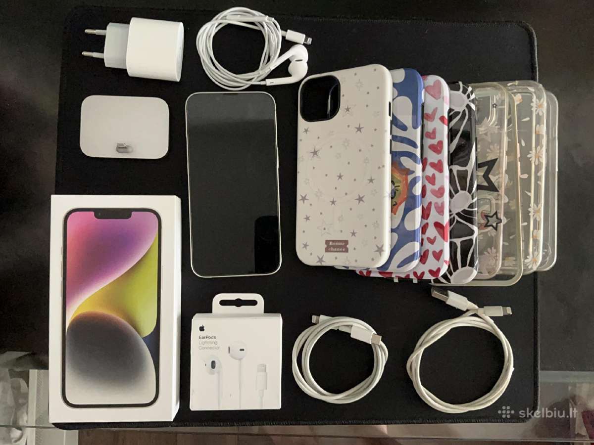 iPhone 14 + visas komplektas - nuotraukos Nr. 5