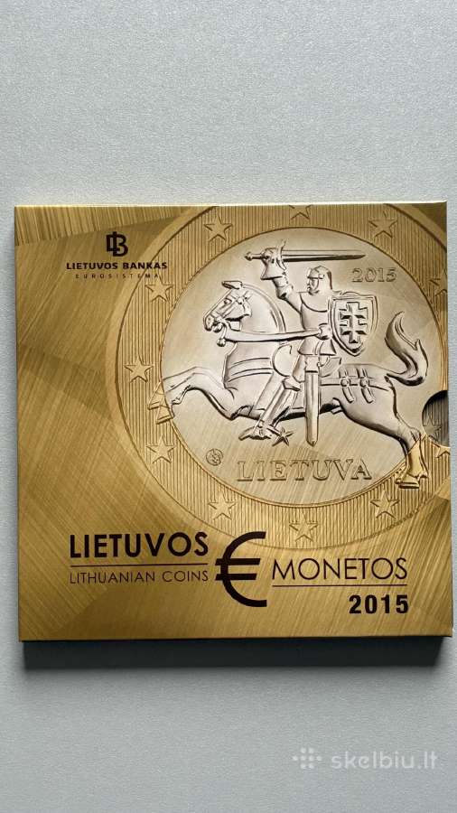 2015m. monetų rinkinys - nuotraukos Nr. 2