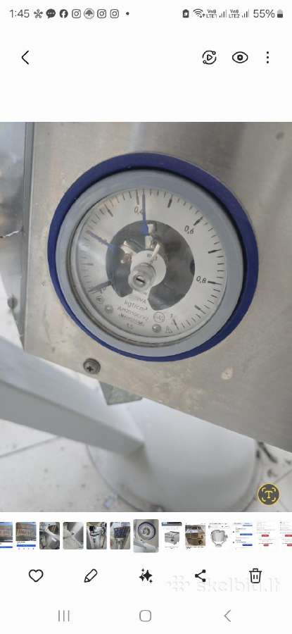 160 L elektrinis virimo katilas, paverčiamas - nuotraukos Nr. 5