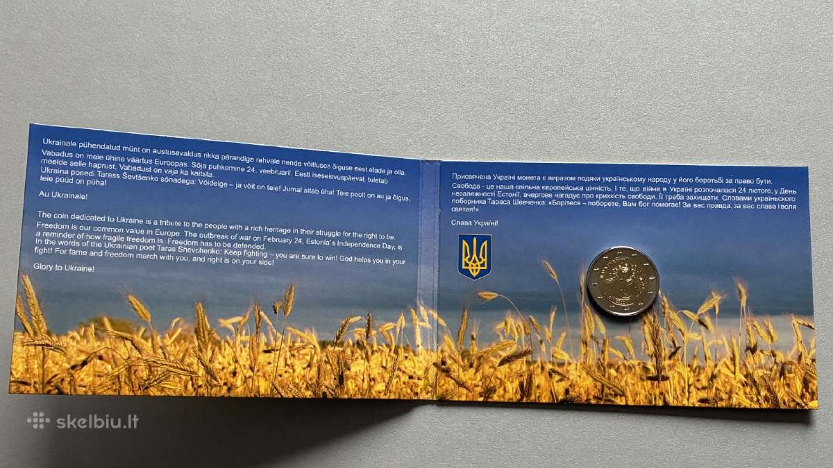 2022m. 2 eurai kortelėje - nuotraukos Nr. 3