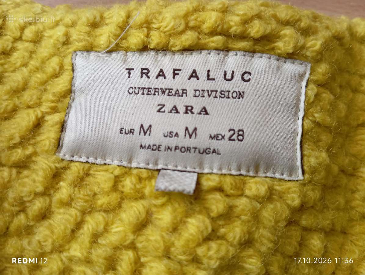 Geltonas moteriškas puspaltis „Zara Trafaluc“ - nuotraukos Nr. 2