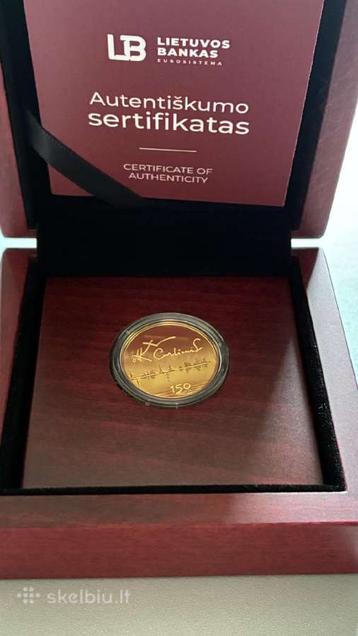 2025m. auksinė moneta - nuotraukos Nr. 4