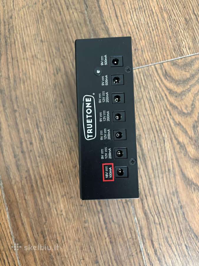 Truetone 1 Spot Pro Cs7 Pedalų maitinimo šaltinis - nuotraukos Nr. 2