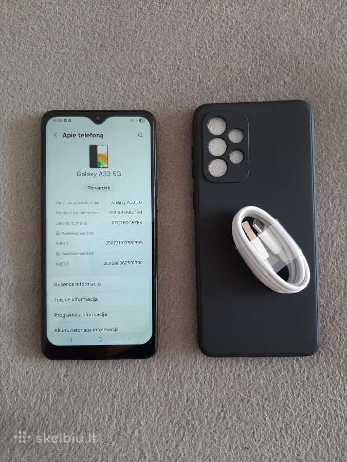 Samsung a33 5G 128gb - nuotraukos Nr. 4