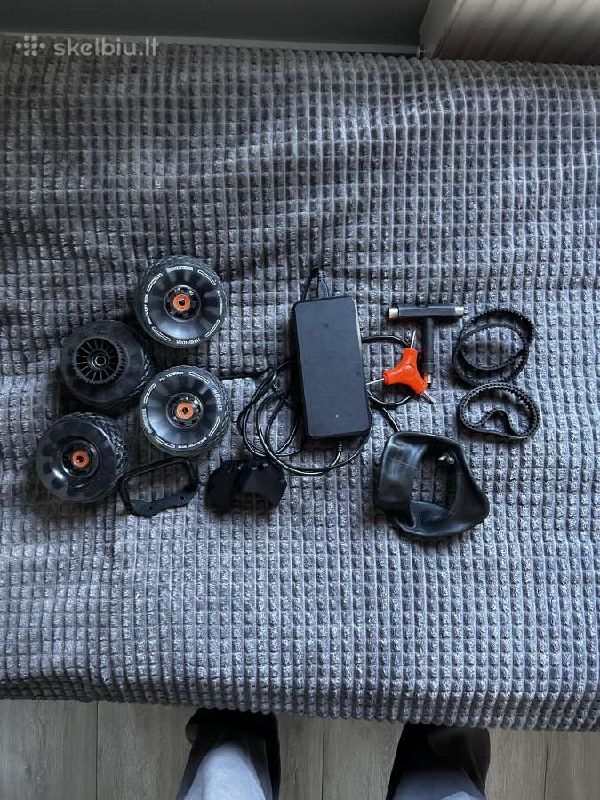 Galinga elektrinė riedlentė „Wowgo At2 Plus“ - nuotraukos Nr. 7