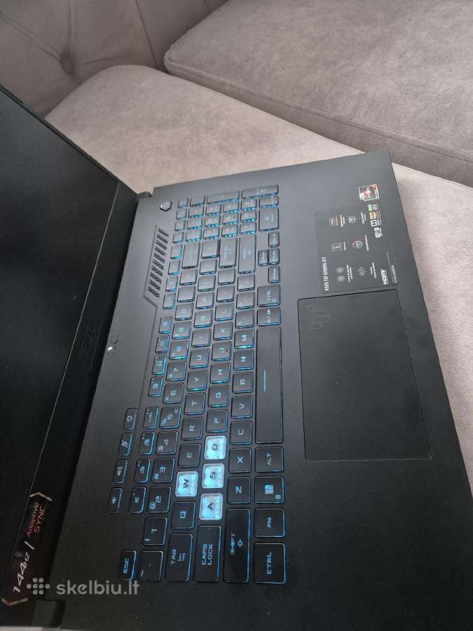 Asus Tuf Gaming A17ryzen 7 6800h Rtx 3050 - nuotraukos Nr. 10
