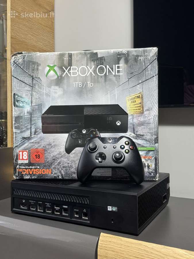 Xbox One 1tb + 12 žaidimų - nuotraukos Nr. 2