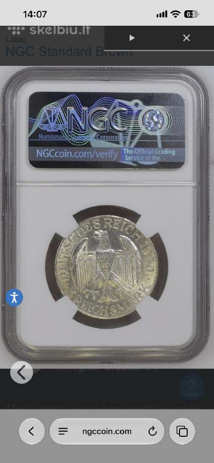 1930m. 3 markės - nuotraukos Nr. 6