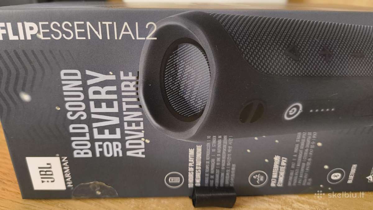 Jbl Flip Essential 2 bluetooth kolonėlė - nuotraukos Nr. 2