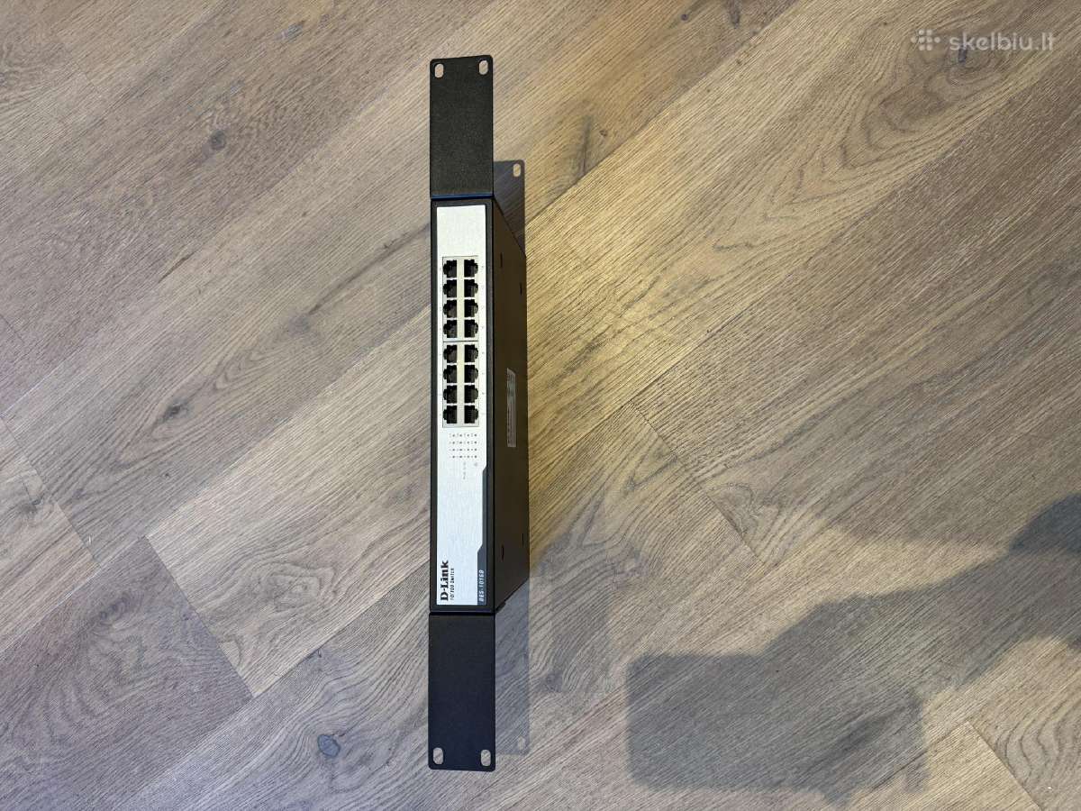 D-link Des-1016d switch 16 portų - nuotraukos Nr. 2