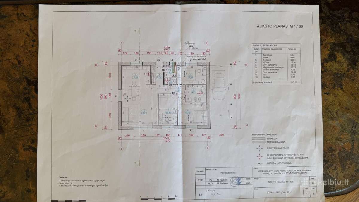Parduodamas Vieno Aukšto Namas 111m2. - nuotraukos Nr. 10
