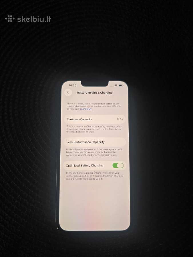 iPhone 13 Pro, 128gb, battery 91% - nuotraukos Nr. 3