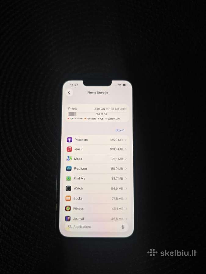 iPhone 13 Pro, 128gb, battery 91% - nuotraukos Nr. 4