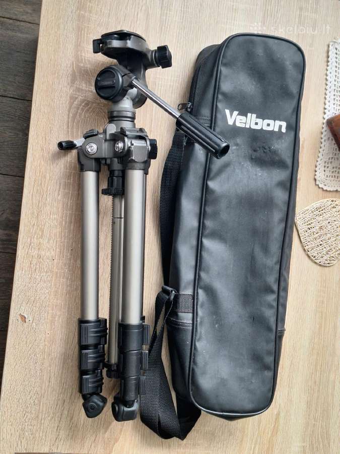 Trikojis stovas fotoaparatui Velbon Sherpa 750n - nuotraukos Nr. 8
