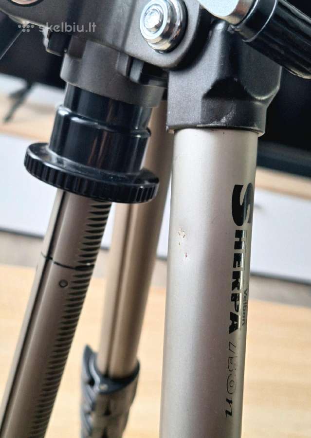 Trikojis stovas fotoaparatui Velbon Sherpa 750n - nuotraukos Nr. 3