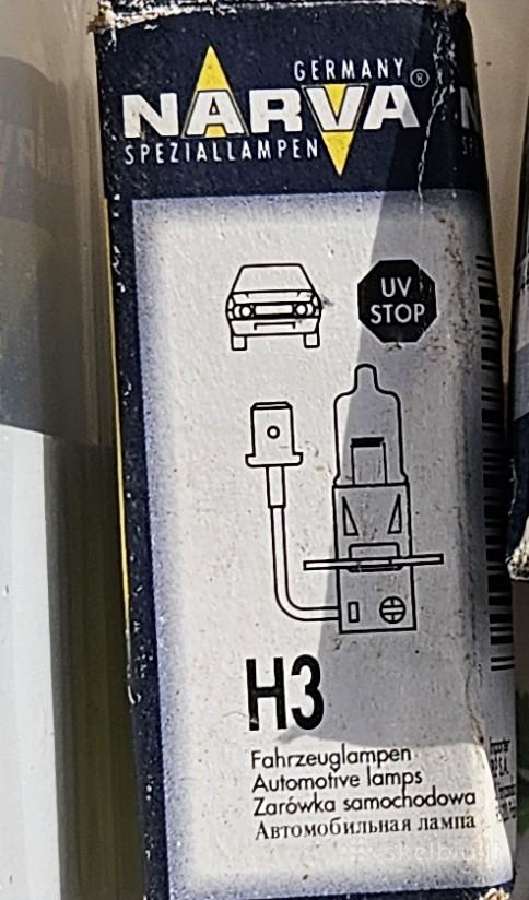 Lemputės H7 12v 55w ir H3-3eur. - nuotraukos Nr. 3