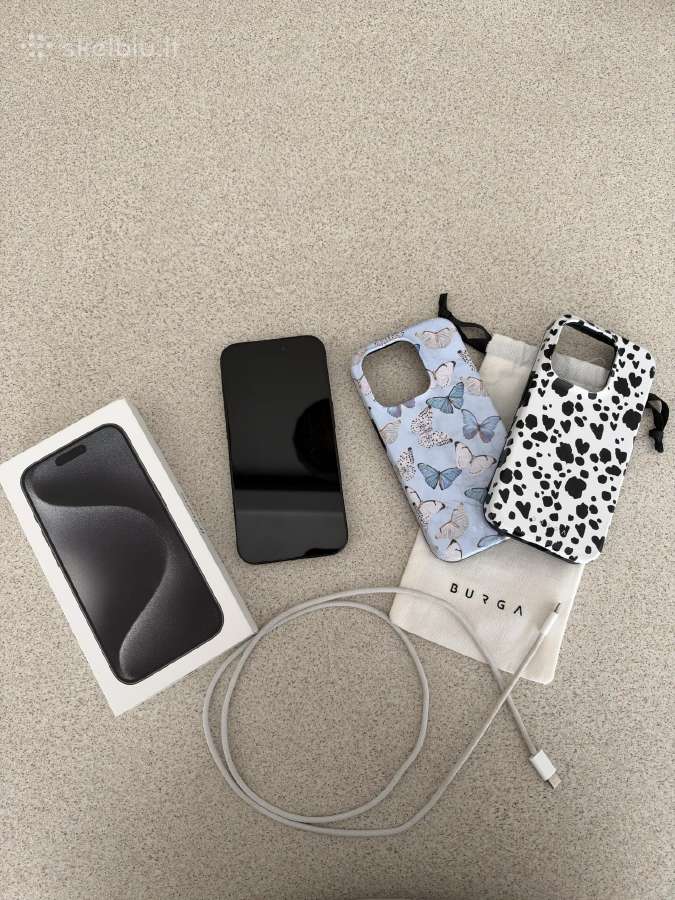 iPhone 15 pro, 128 GB - nuotraukos Nr. 5