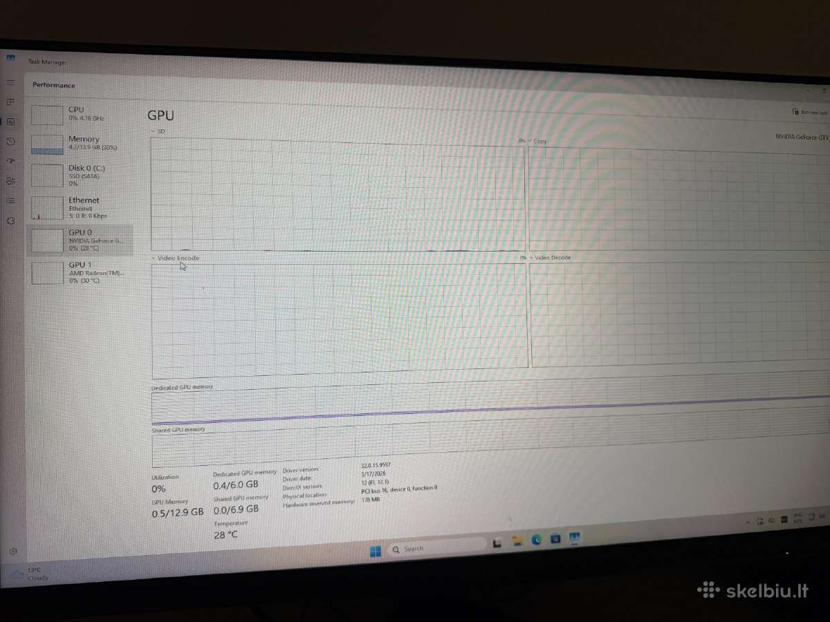 Žaidimų Pc Ryzen 5 5600g / Gtx 1660 / 16gb RAM - nuotraukos Nr. 4