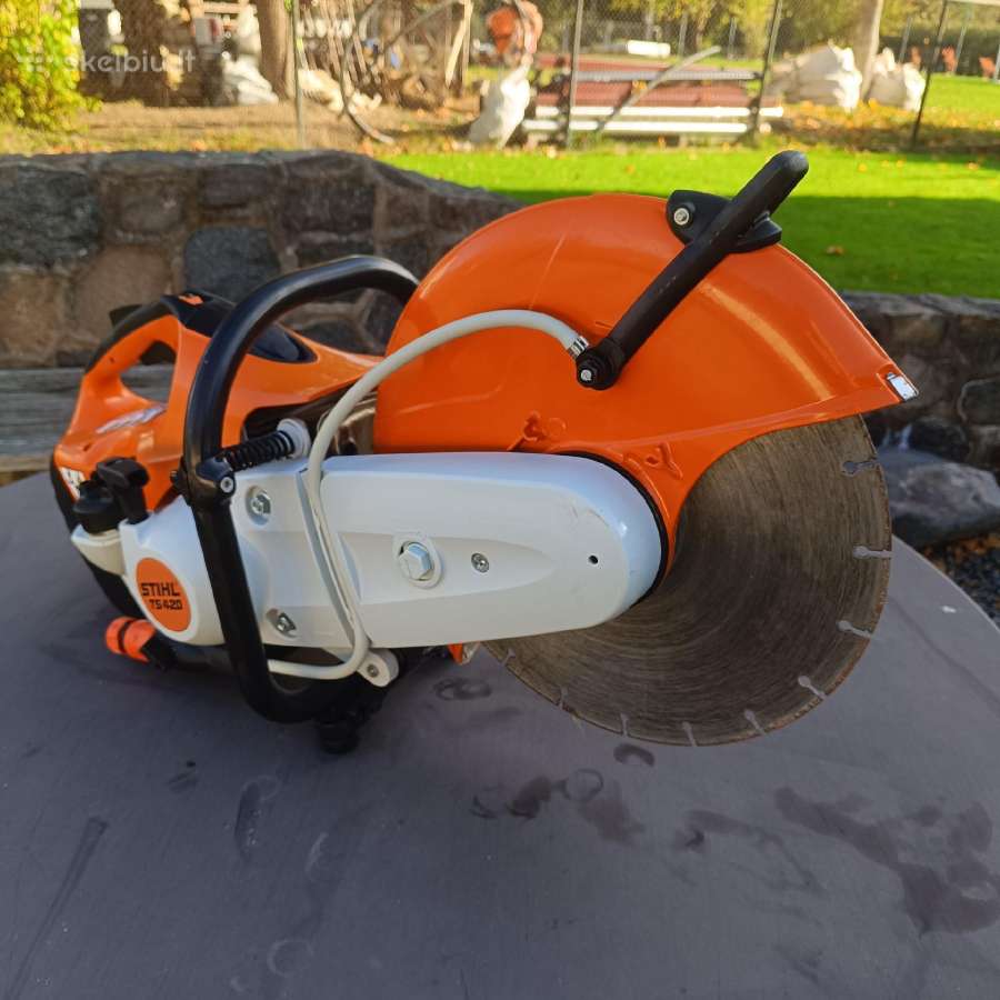 Betono pjaustykle Stihl ts 420 - nuotraukos Nr. 5